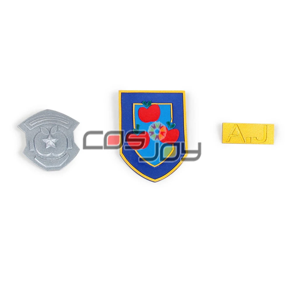 

2834-Applejack doujin Emblem&shoulder patch&name badge PVC Cosplay Prop