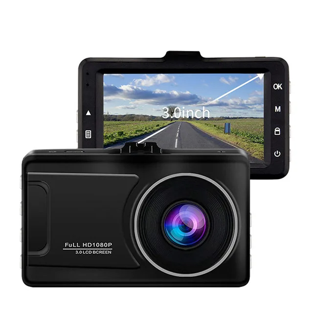 

Car DVR Camera Driving Recorder Smart Car DVR 170 Degree 1080P 30fps Car Detector 3" Dash Camera Safe Reminder Dashcam A1