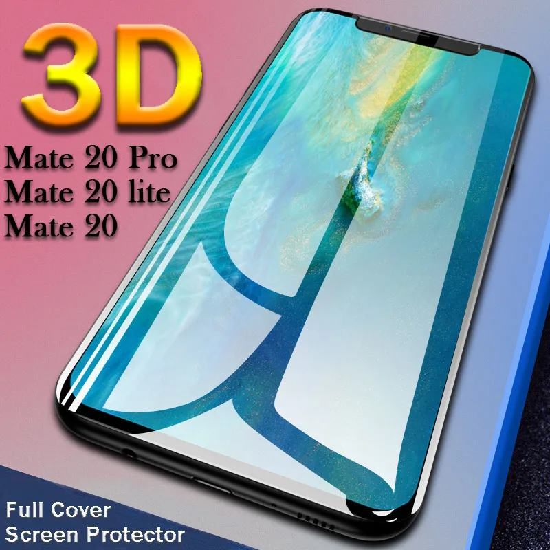 Защитная пленка для экрана из закаленного стекла huawei mate 20 Pro Full Cover Protection Lite 3D