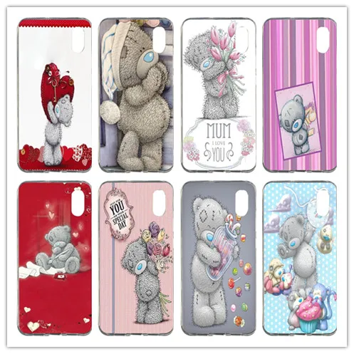 Tatty Teddy Bear Phone Case Cover For xiaomi mi 4 5 6 8 4i 4c 5x 6s 6x A1 5s Plus max 2 3 note mix Soft PU Shell | Мобильные