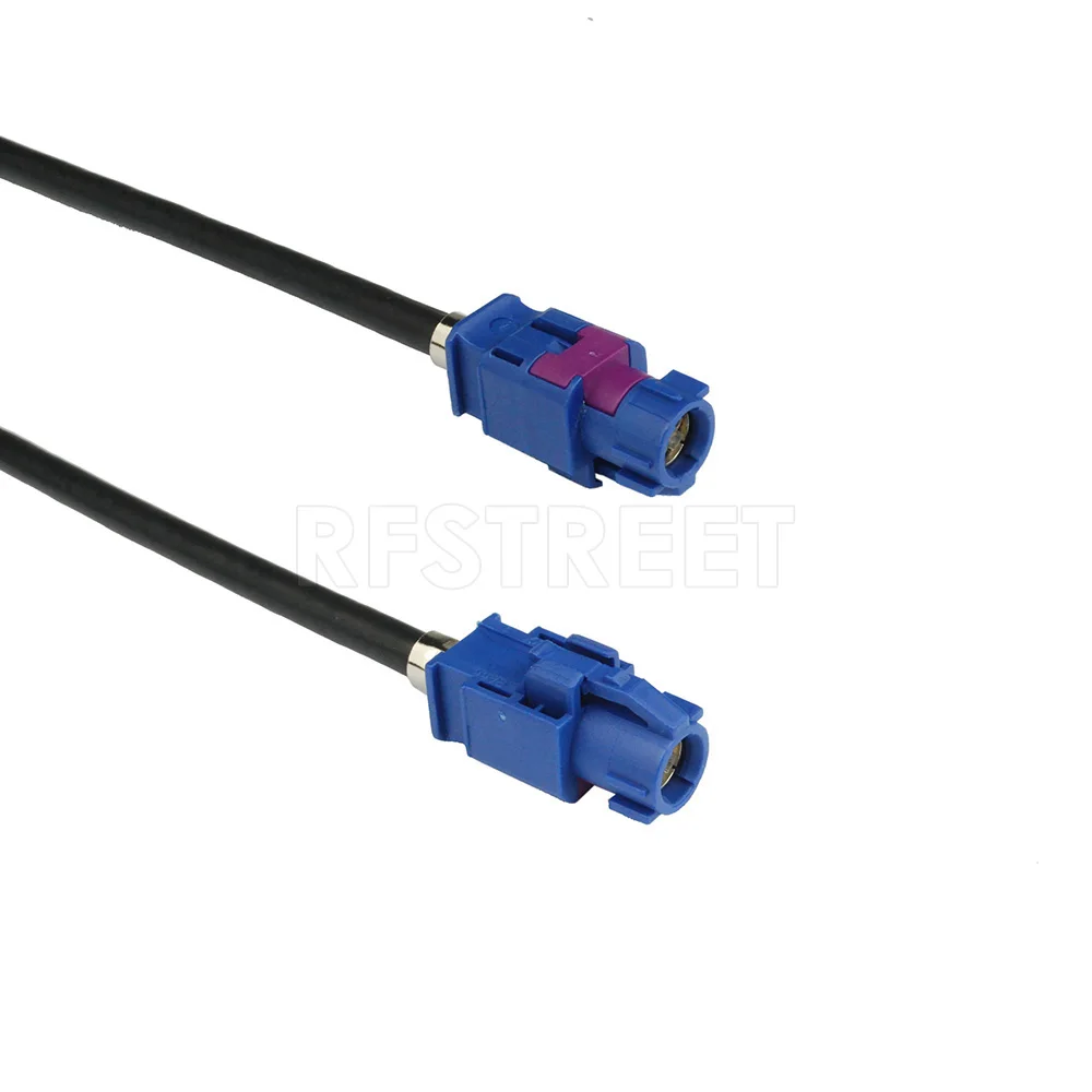 Superbat 8 шт. Высокоскоростная передача сигнала FAKRA HSD C синий LVDS 120 см экранированный