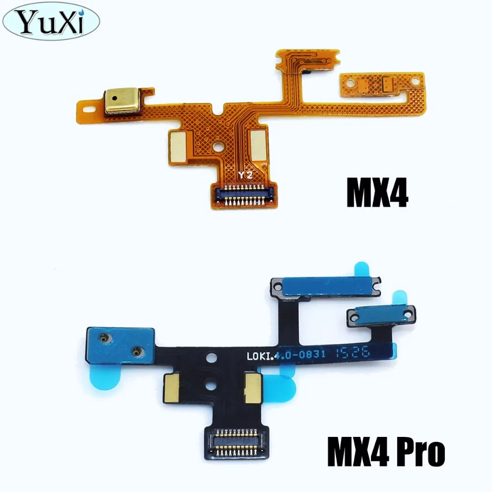 

YuXi Power Volume Button Flex Cable For Meizu MX4 /MX4 Pro On Off Key Flex Cable