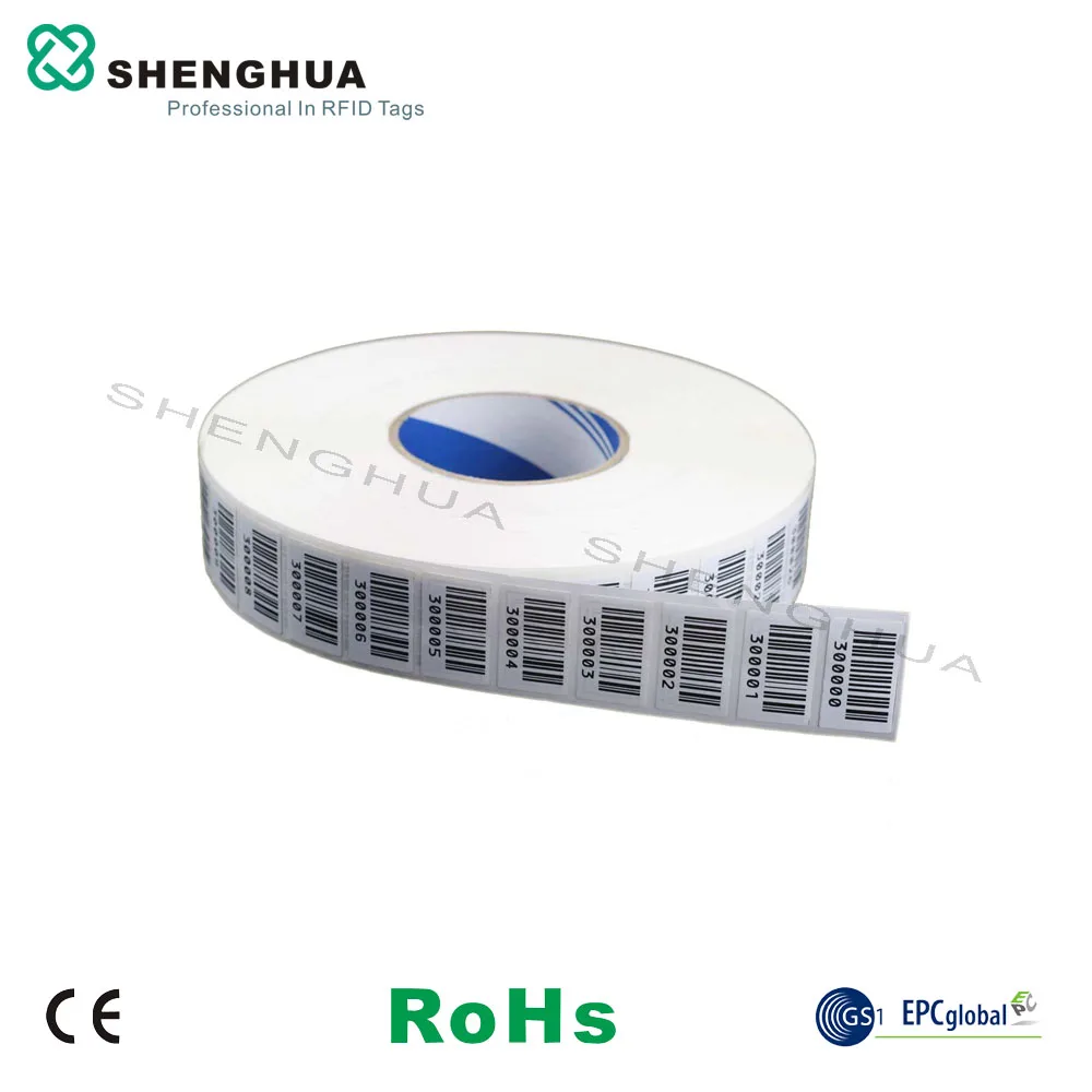 10 штук упак. Alien H3 860-960 МГц Рулон Бумаги RFID наклейка 36*22 мм UHF пассивная бирка