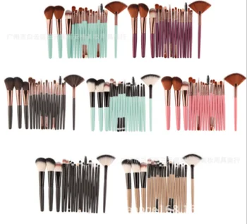 

18Pcs/pack Makeup Brushes Tool Set Cosmetic Power Eye Shadow Foundation Blush Blending Beauty Maquiagem New / by dhl 50sets
