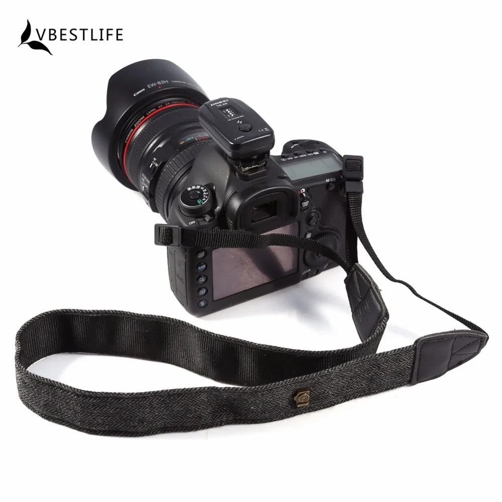 VBESTLIFE Universal Adjustable Cotton Leather Camera Shoulder Neck