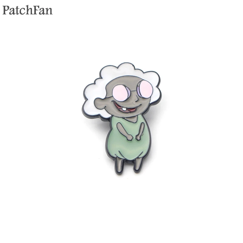 Patchfan с персонажами из мультфильмов цинкового сплава для галстука значки para пакет