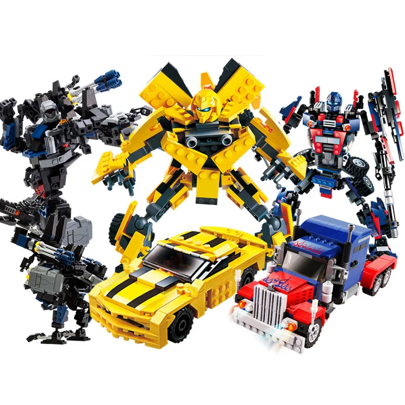 Новое поступление Legoings 2 в 1 трансформации серии робот автомобиля спортивный
