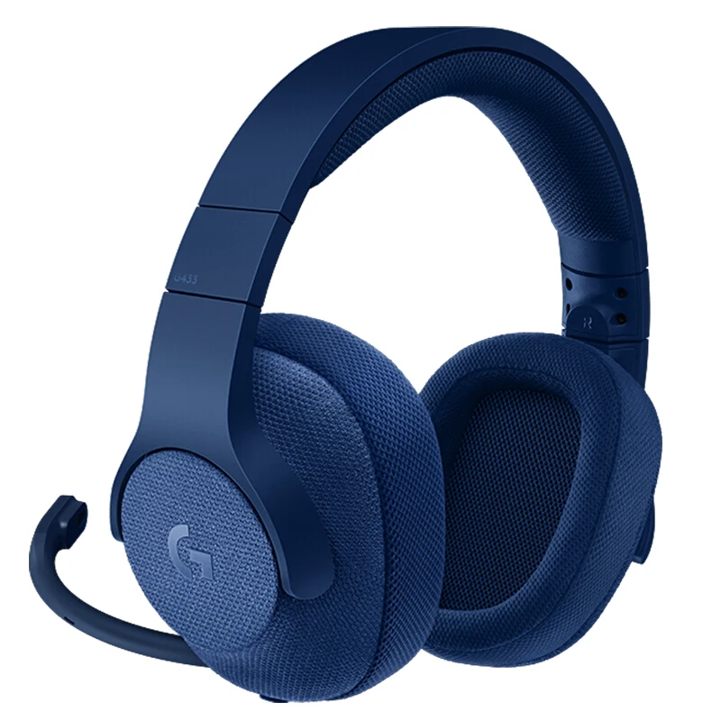 Игровые наушники Logitech G433 7 1 Surround для всех геймеров проводная гарнитура с