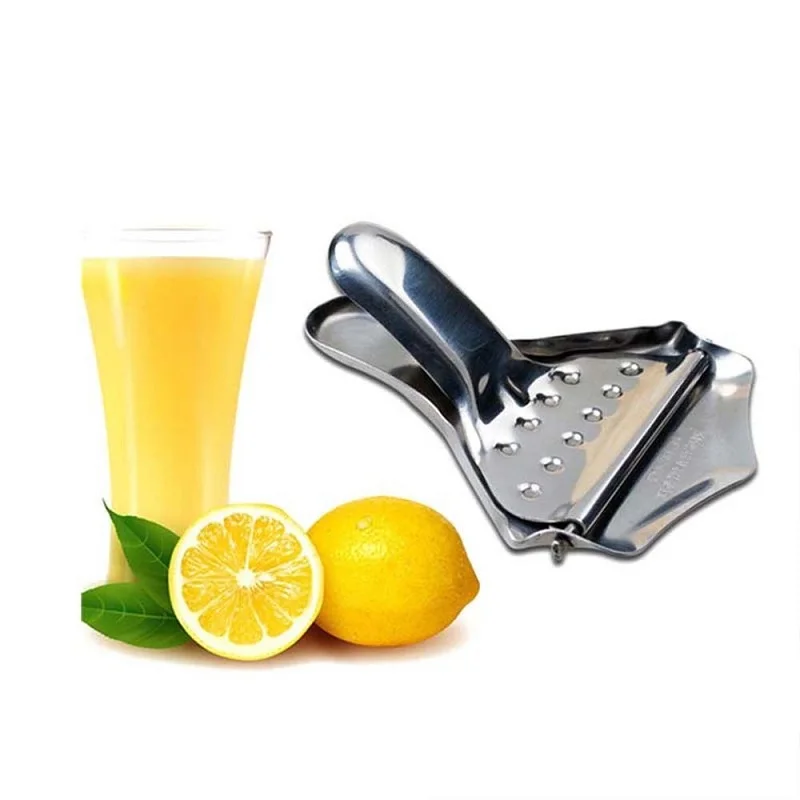 WHISM Lemon Squeezer Mini Juicer Tool Stainless Steel Fruit Vegetable