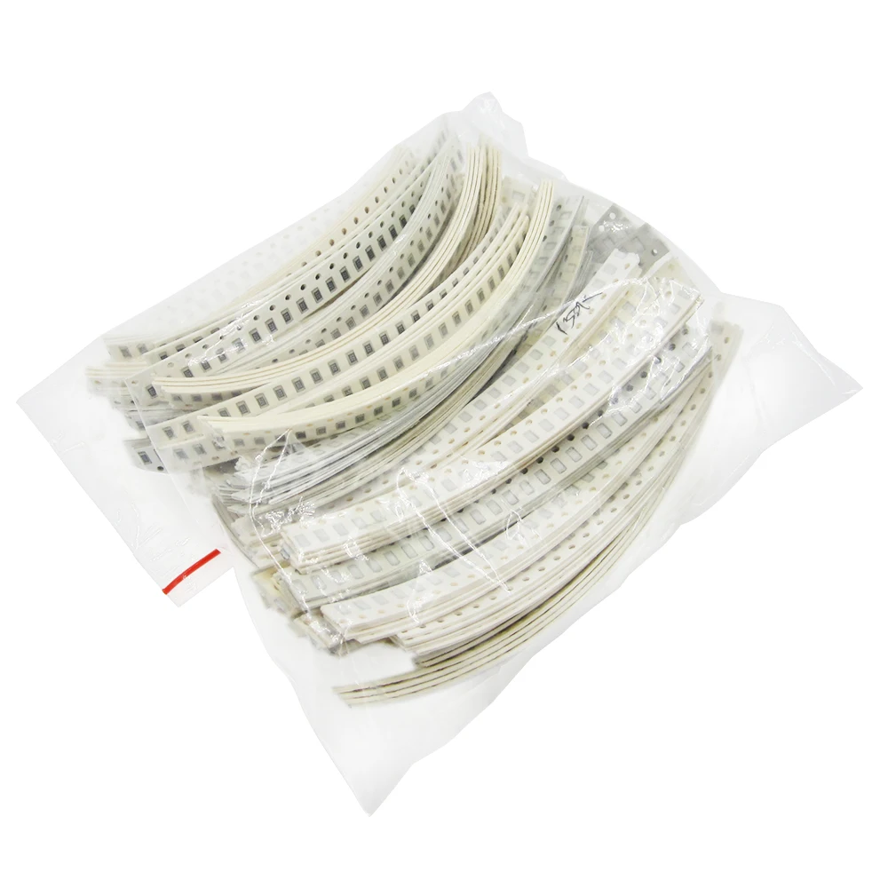 

50 значений * 100 шт. (Each) = 5000 шт.; 1206 комплект SMD резисторов (0R ~ 10MR) 5%
