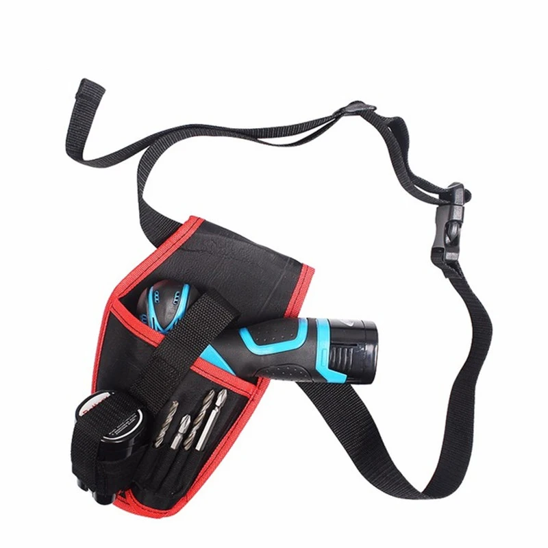 

Electric Drill Bag Electrician Waist Bag Portable Professional Household Electric Drill Package