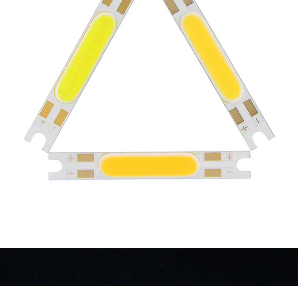 507MM 9V 5W COB LED Strip Light Source for Wall Lamp Desk Work Lights 5CM COB Chip Warm Natural Cold White LED Bulbs (3)