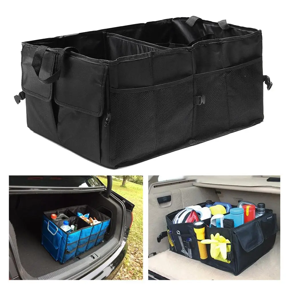 

Car Trunk Organizer Eco-Friendly Super Strong & Durable Collapsible Cargo Storage Box For Auto Trucks SUV Trunk Box