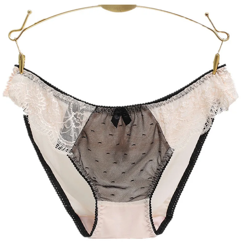 

Big Size XXL XXXL Women's Sexy Lace Underwear Women Seamless Cotton Panties Ladies Full Lace Transparent Panty Briefs Lingerie