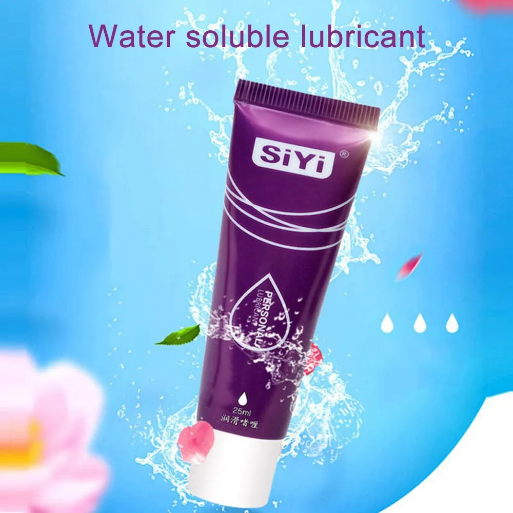 25ml Water Based Sex Lubricants Smooth Intimate Couples Lubricant Lube Easy To Clean For Vagina