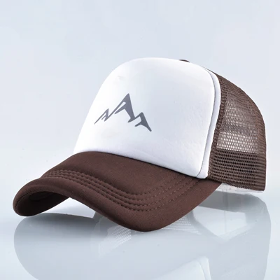 TQMSMY летняя горная дышащая бейсбольная кепка для мужчин и женщин, бейсболка, повседневная мужская Кепка-Дальнобойщик, регулируемая бейсболка TMA67 - Цвет: BROWN