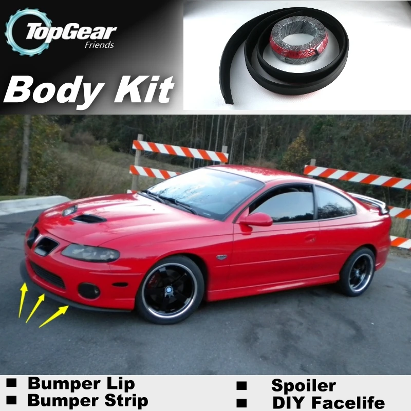 Bumper Lip Deflector Lips For Pontiac GTO 20012006 Front Spoiler Skirt