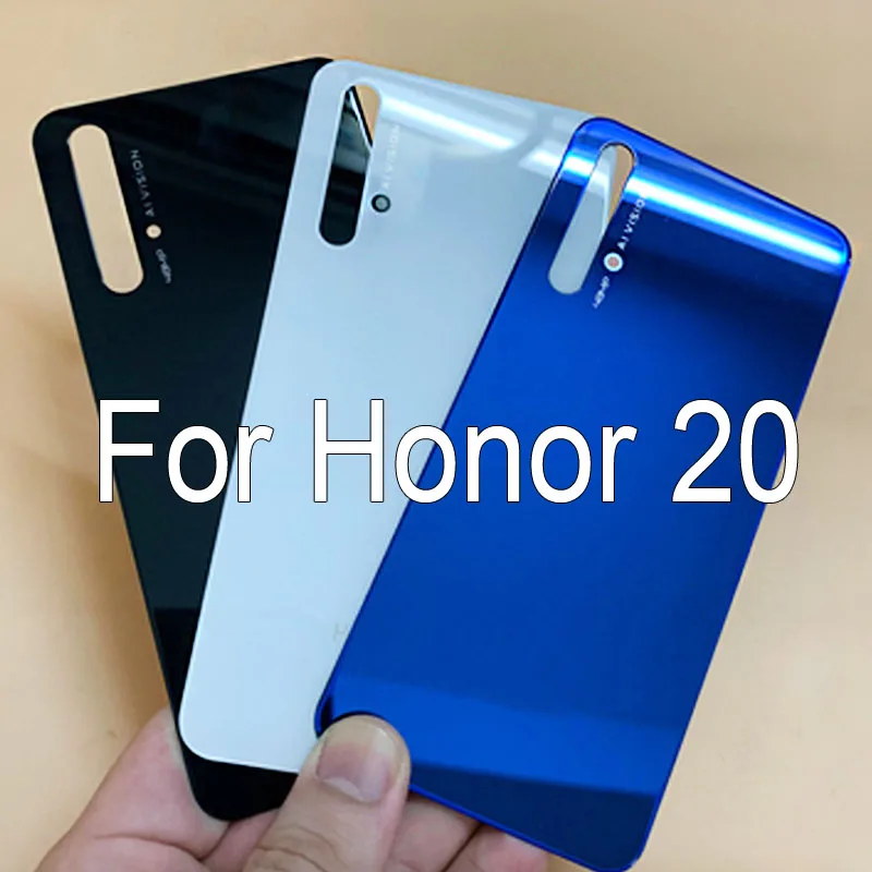 Запасной аккумулятор для Huawei Honor 20 100% оригинал задняя крышка корпус 20|Корпусы и