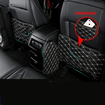 

Protective Center Armrest Rear Seat Anti-Kick Pad For Ford Edge 2018 AAB223