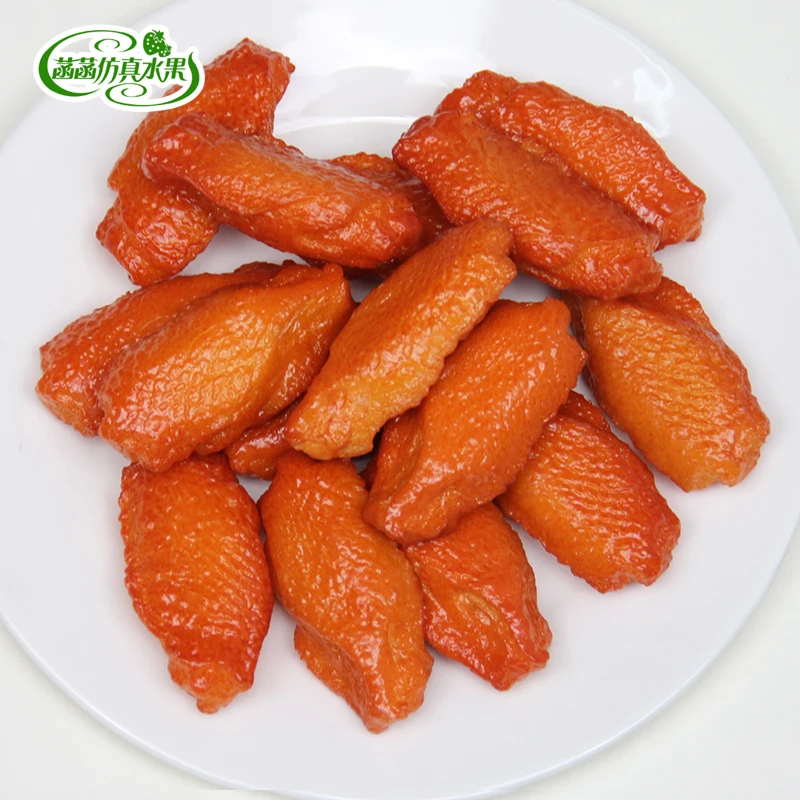 

Pvc chicken wings kfc food model film props