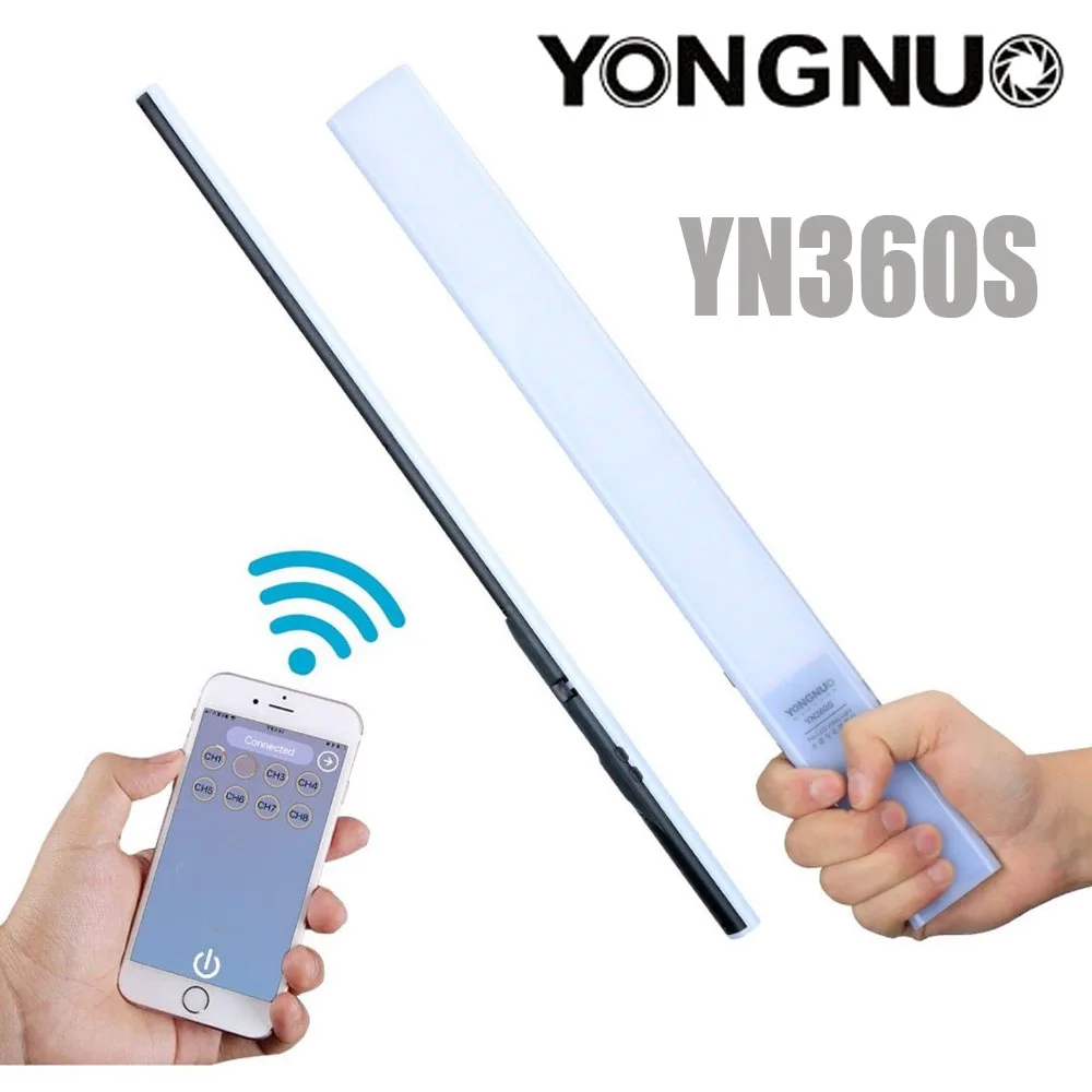 

YONGNUO YN360S LED Video Light Handheld Ice Stick 3200K-5500K Photographyic Lamp Phone App Control