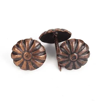 

100 pcs Elegant vintage bronze decorative nails for furniture