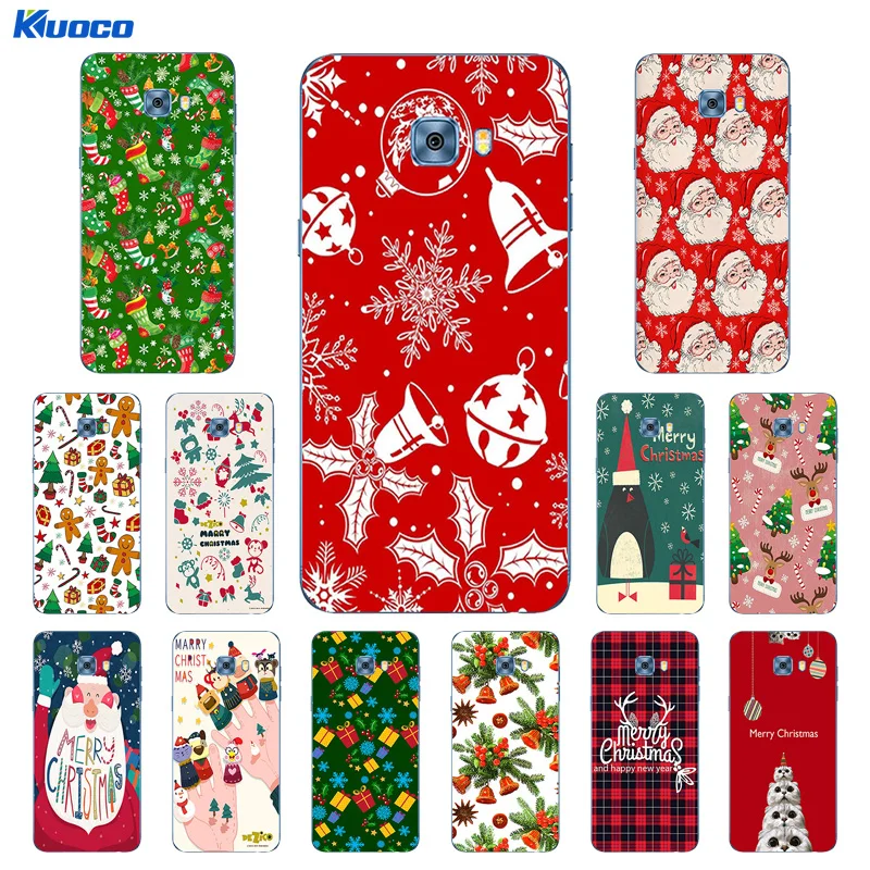 DIY For Samsung Galaxy A520 A5 2017 Phone Case 2015 / 2016 Back Cover C5 Pro TPU Christmas Gifts Printing Coque |