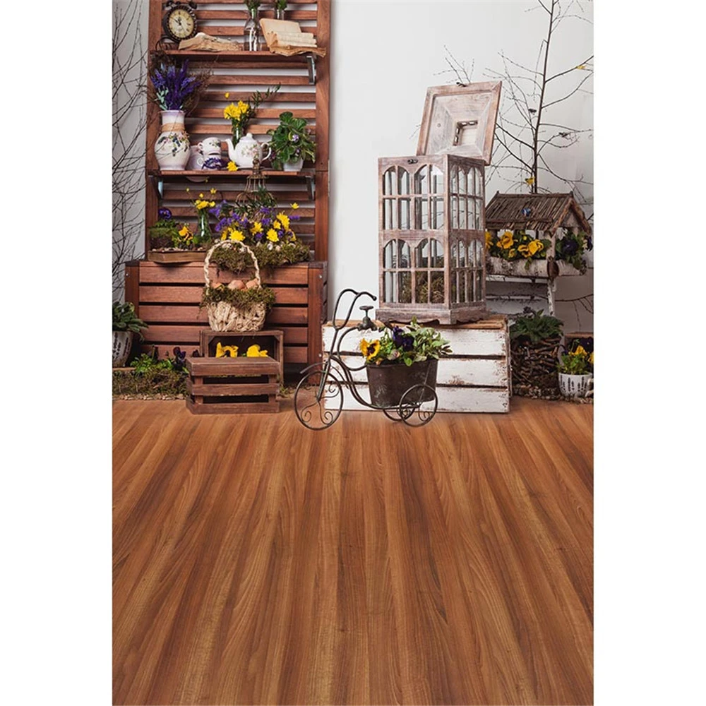 Indoor Bayi Fotografi Latar Belakang Dicetak Kasus Kayu Retro Sepeda Roda  Tiga Kuning Ungu Bunga Anak anak Latar Belakang Foto Lantai  Kayu|Background| - AliExpress