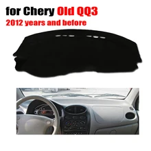 Приборной панели автомобиля Обложка Коврик для chery старый QQ3 2012 и до года левым dashmat Pad стол pad автомобилей аксессуары Приборной Панели
