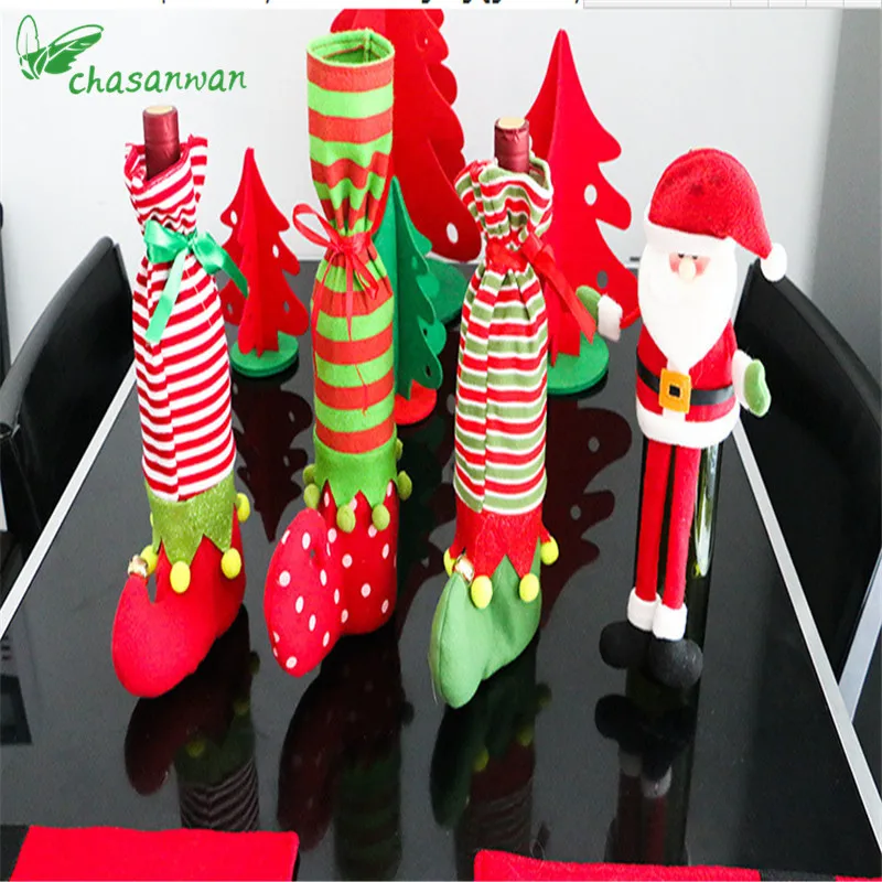 Image 1pcs Christmas Decorations Creative Personality Christmas Decoration Holiday Holiday Gift Bag DIY Christmas Tree Decoration.Q