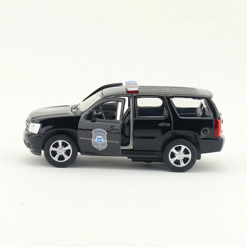 WELLY 1/36 Scal полицейская версия 2008 Chevrolet Tahoe полноразмерная SUV литая модель металлическая модель автомобиля для подарка/детей