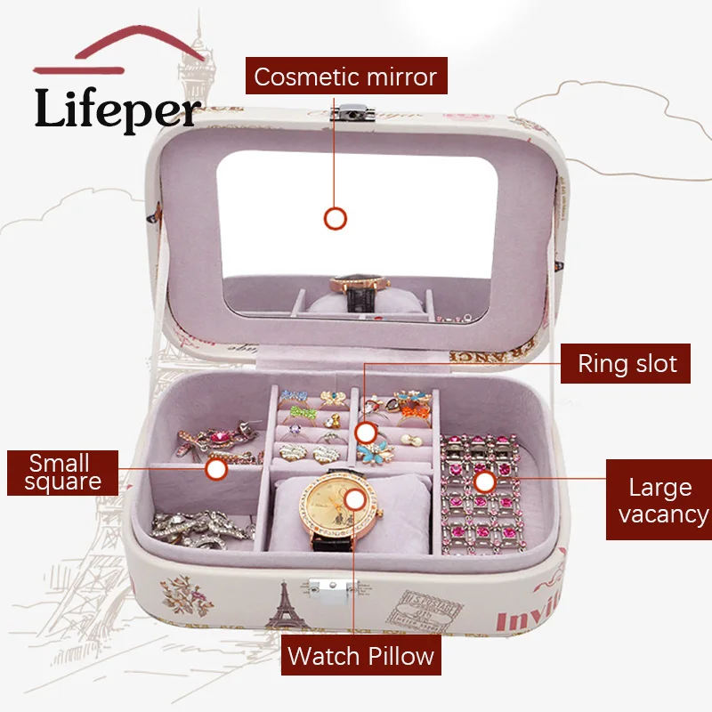 jewelry organizer detail