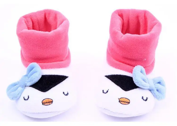 Горячая Распродажа, теплые мягкие носки для маленьких мальчиков и девочек от 0 до 12 месяцев с объемным рисунком животных нескользящая обувь для детской кроватки 12 пар/лот - Цвет: white