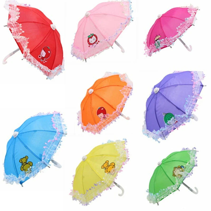 Beautiful Mini Umbrella Toys Colorful Fashion Umbrella Suitable For 18