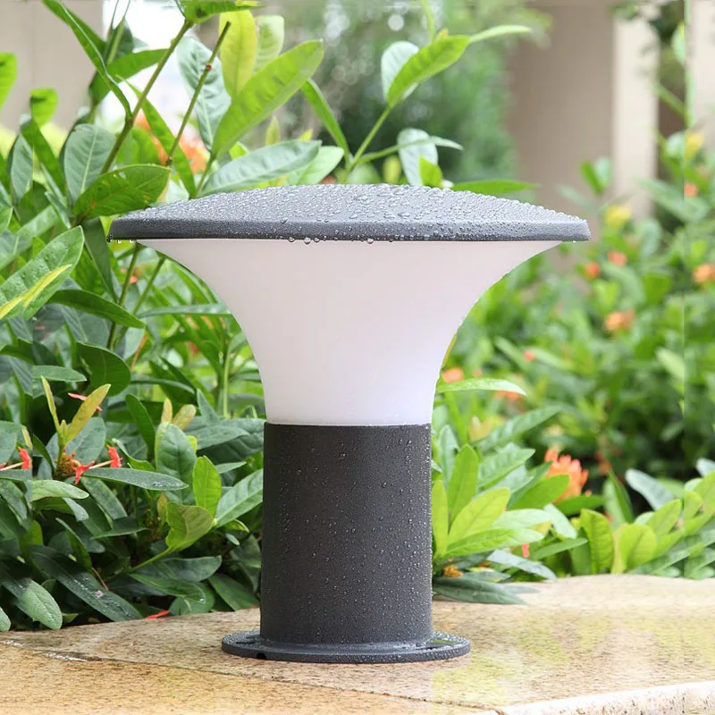 

Mushroom stigma lights, aluminum pillar lights