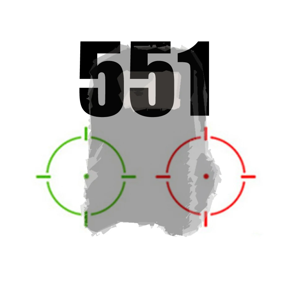 551 red dot