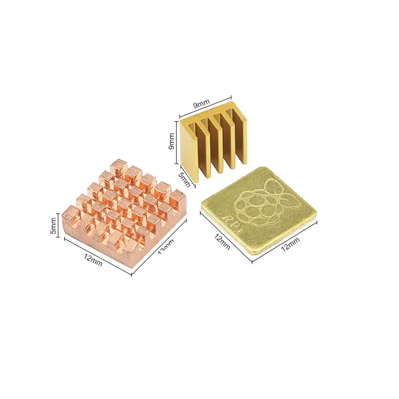 5V-3-3V-Cooling-Fan-With-Screws-Heat-Sink-1-Aluminum-With-2-Copper-For-Raspberry-(3)