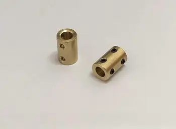 

Shaft diameter 6mm 7mm 8mm DC motor cylindrical pure copper coupling Reducer motor rigid coupling
