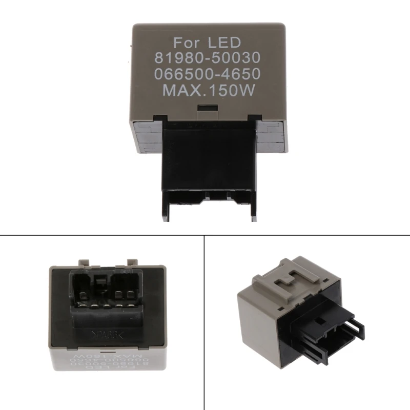 

New 1 Pc Auto Car DC 12V 8-Pin Electronic LED Flasher Relay Fix For Lexus For Toyota Scion Turn Signal Light 10166