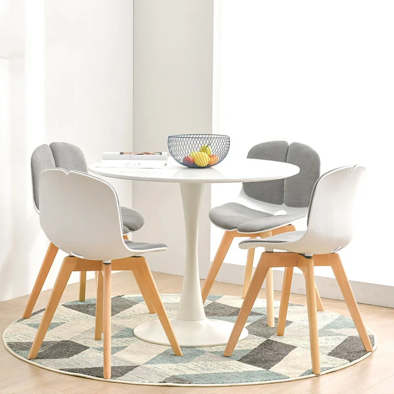 Modern home solid wood restaurant applicable dining chair Chinese carpenter birch craft restaurant study bedroom office chair
