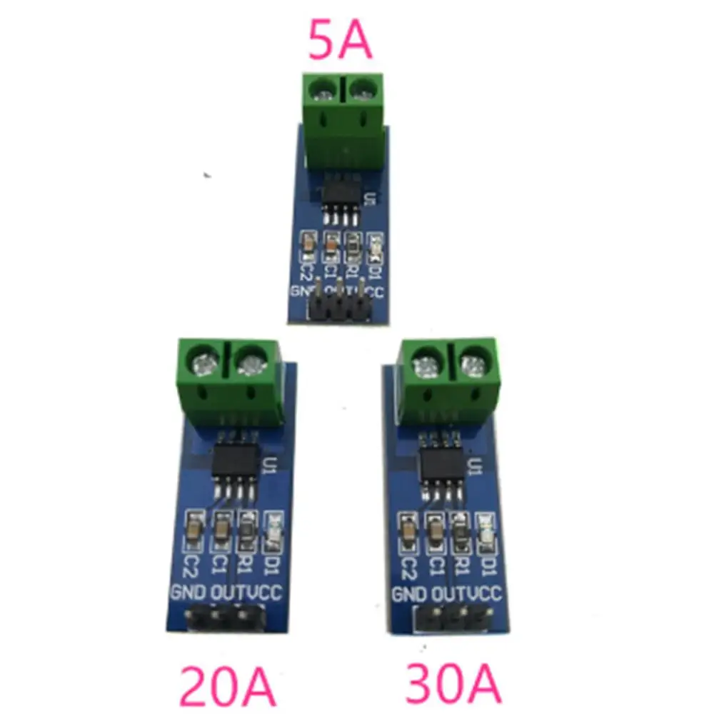 5 шт. ACS712 5A 20A 30A диапазон зал Текущий Сенсор модуль для Arduino | Электронные