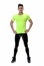 New High Quality Man Compression Tights Trousers Casual Workout Pants Fashion Joggers Slim Elastic Leggins Exercise Clothing
