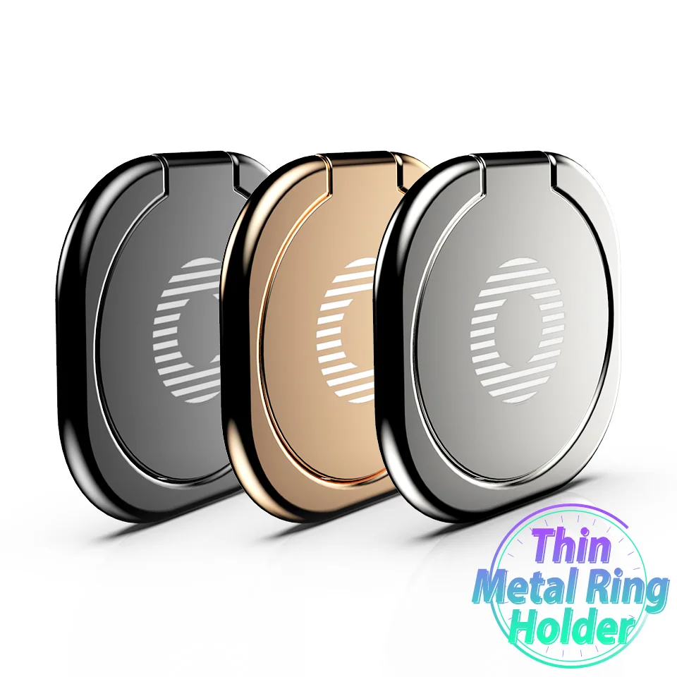 

360 Rotation Magnetic Finger Ring Phone Holder for iPhone X oneplus 6 huawei mate p20 pro Smartphone Car Holder Ring Table Stand