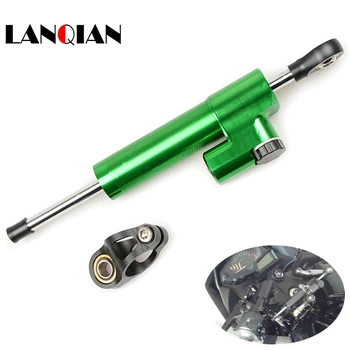 

For Kawasaki 125 250 10R ZX-6 ZX-6R ZR-6R ZX-7R ZX-12R ZX-14R Motorcycle Stabilizer Damper Complete Steering Mounting Bracket