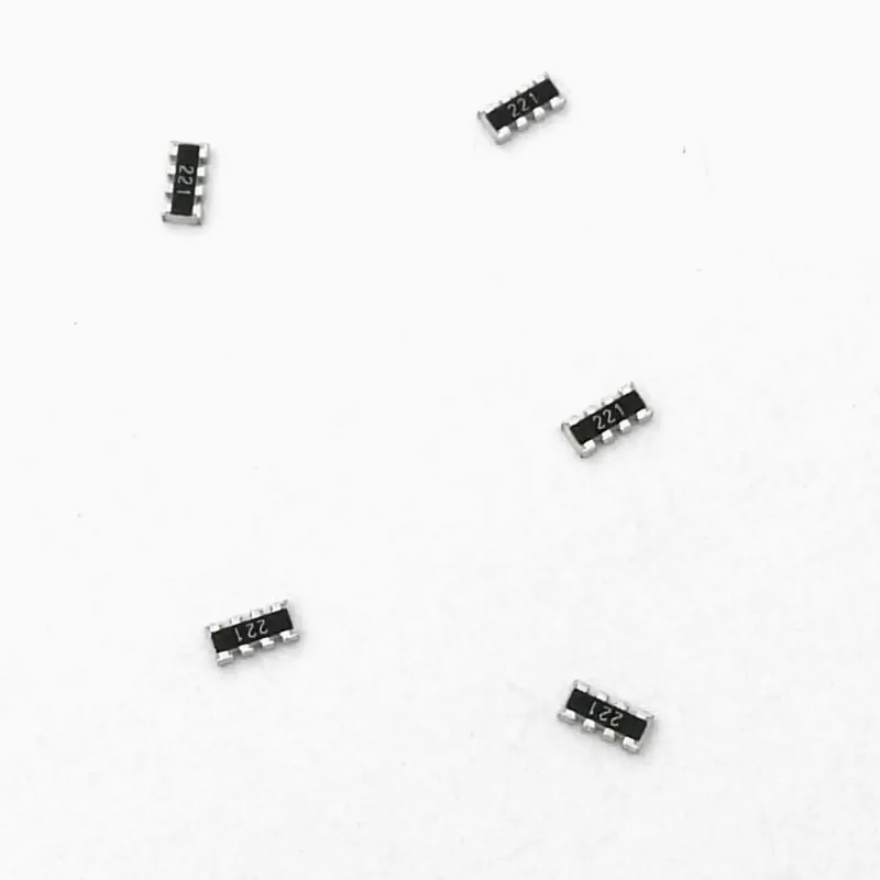 MCIGICM 200 шт. SMD exclusion 0402 массив 8P4R 2*4P сетевая резисторная матрица 0 Ом~ 910 Ом, 1K Ом~ 910K Ом