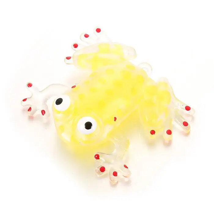 Новинка прозрачный шарик Sticky для сжимания дети, взрослые повседневное лягушка Squeeze игрушка стресс имитация рельефная игрушка