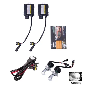 

2pcs H4 HID Xenon Headlight Conversion Bulbs Kit 55W