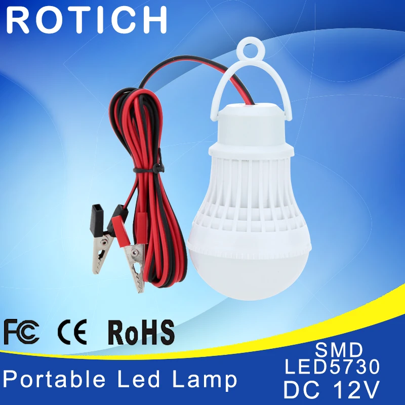 Светодиодная лампа с чипом smd 5730 12 В 3/5/9/10/12 Вт|ampoule led|led bombillasmd |