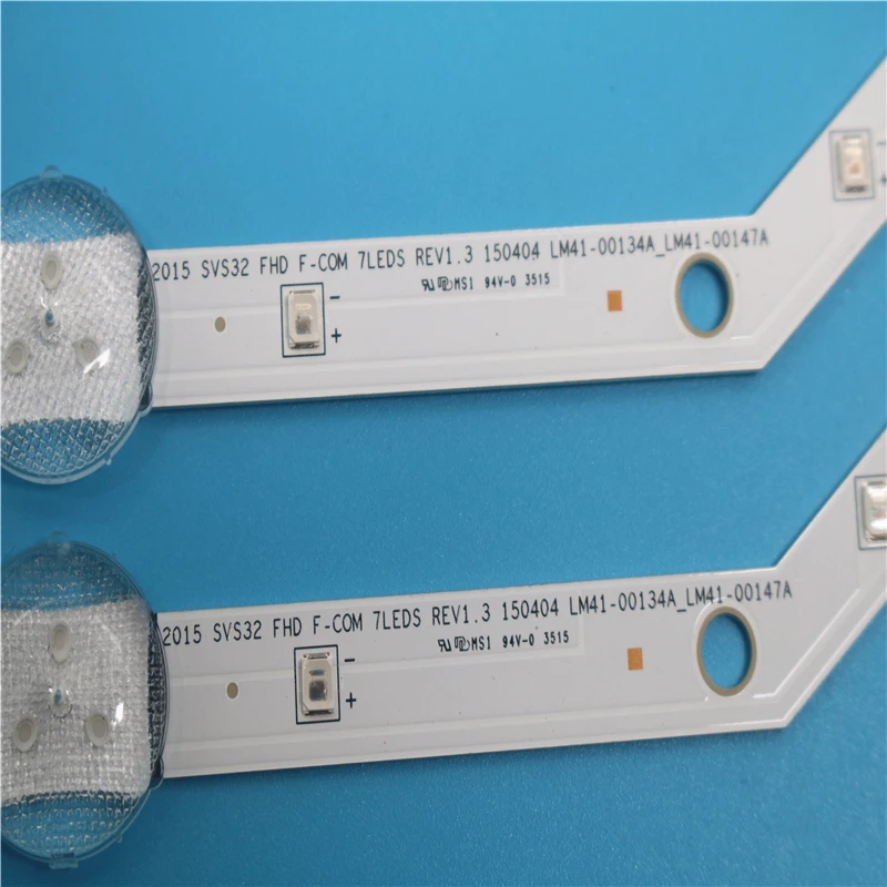 Новые оригинальные 2 шт./компл. 7 светодиодный 620 мм светодиодный полосы для samsung UE32J5000 BN96-36236A 36235A V5DN-320SM1-R2 2015 SVS32 FHD LM41-00134A