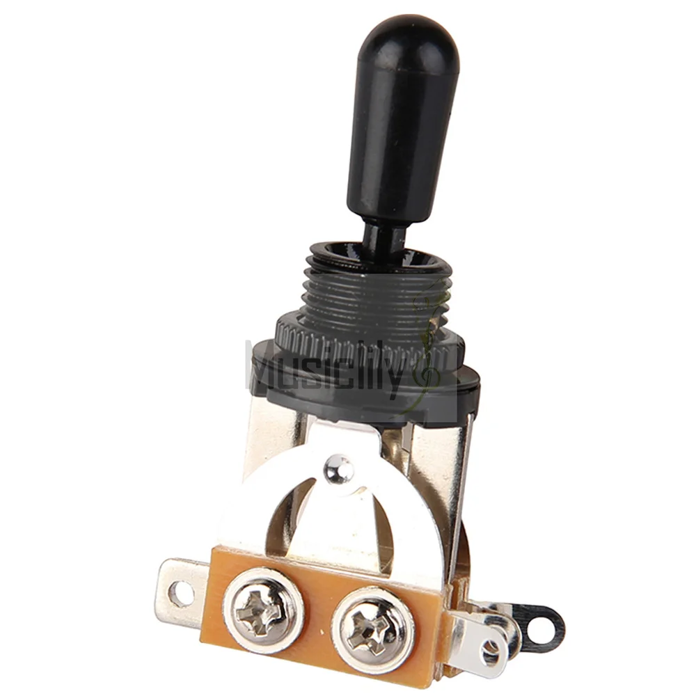

Bulk Sale 10Pcs Black Metric 3 Way Short Straight Guitar Selector Toggle Switch